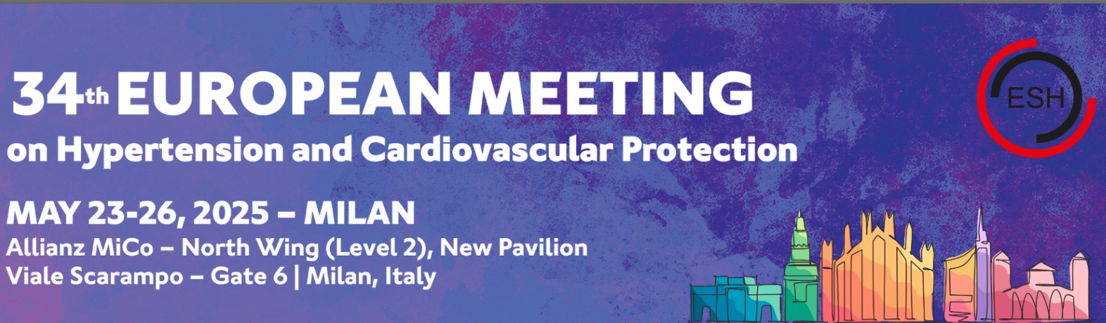 ESH 2025(34th European Meeting on Hypertension and Cardiovascular Protection)